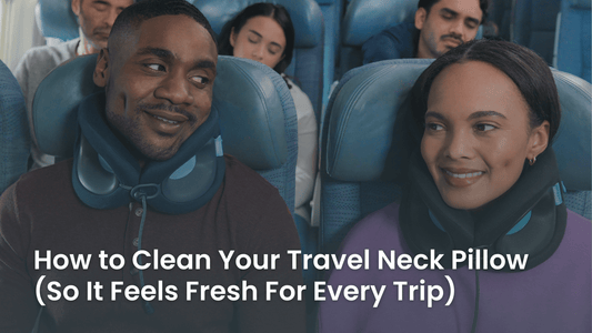 How to Clean Your Travel Neck Pillow (So It Feels Fresh For Every Trip) - Cabeau
