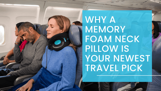 Why A Memory Foam Neck Pillow Is Your Newest Travel Pick - Cabeau