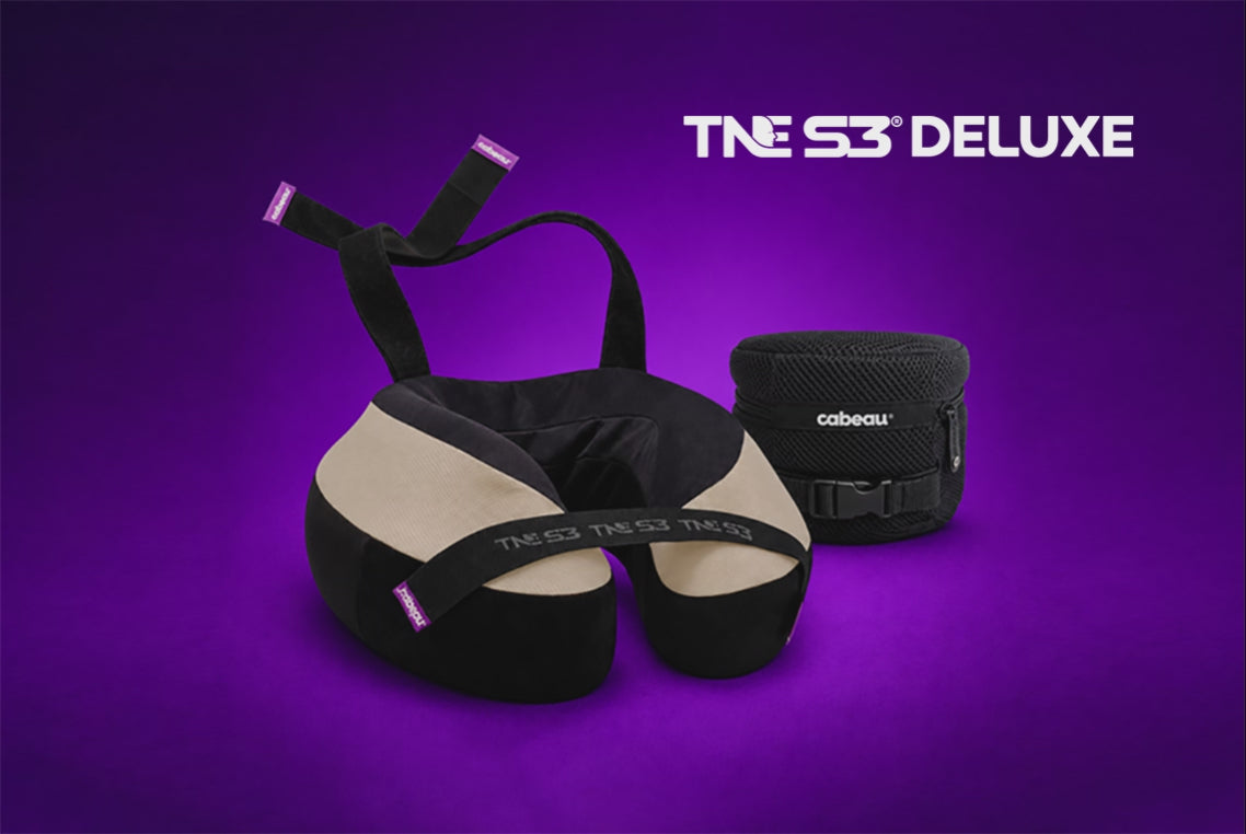 Cargar video: TNE S3 Deluxe neck pillow in four colors